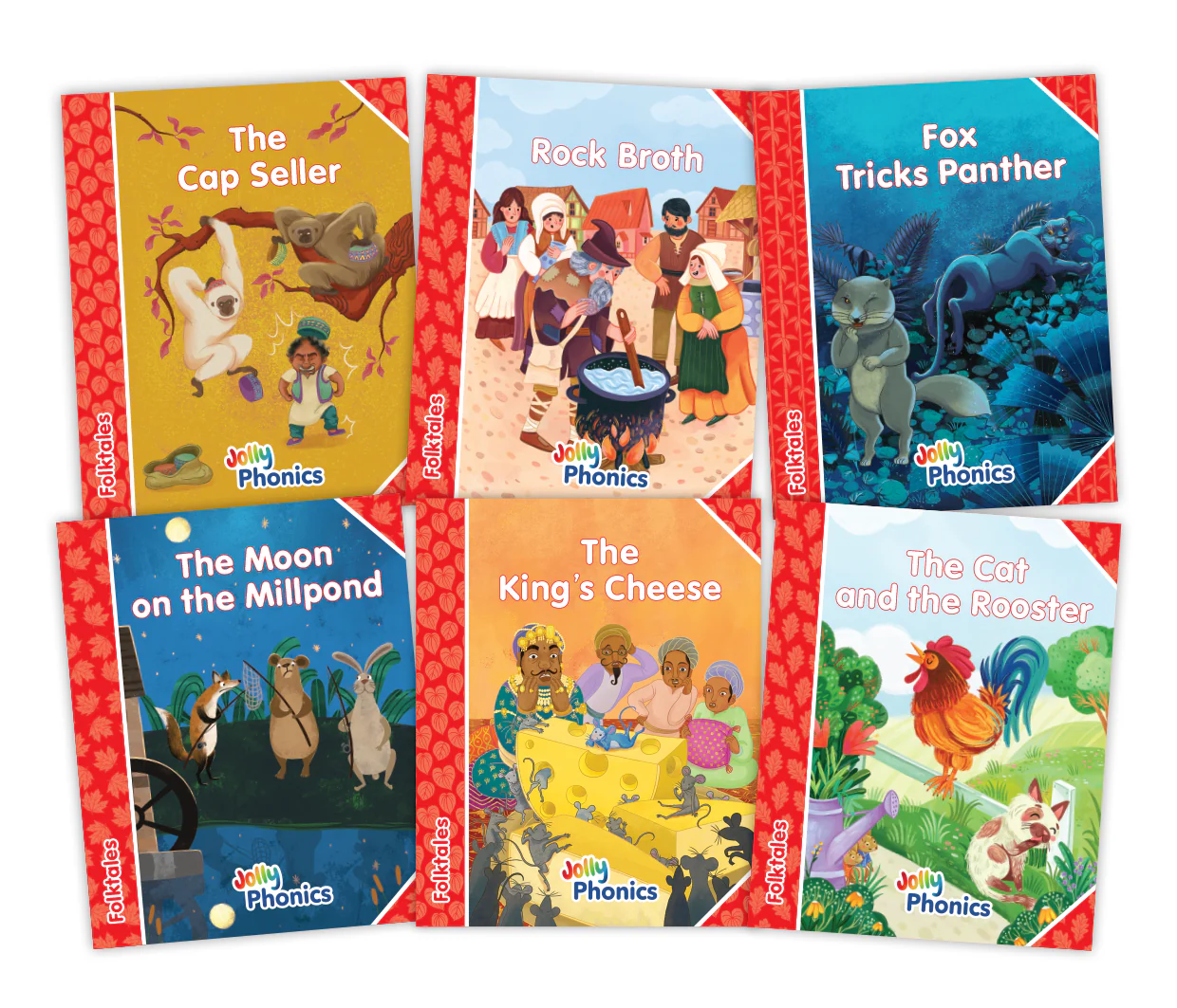 Jolly Phonics Folktales Readers - Red Level Books