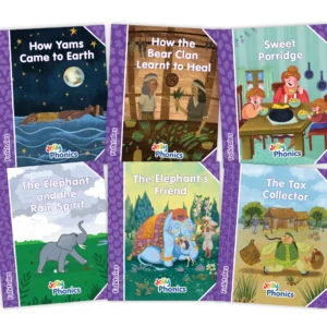 Jolly Phonics Folktales Readers - Purple Level Books
