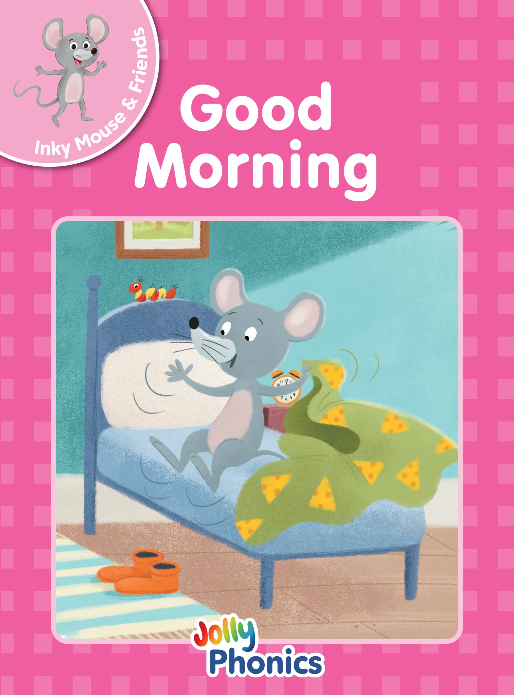 Jolly Phonics Pink Readers – Inky Mouse & Friends (6 Decodable Books, Precursive Letters) - Image 4