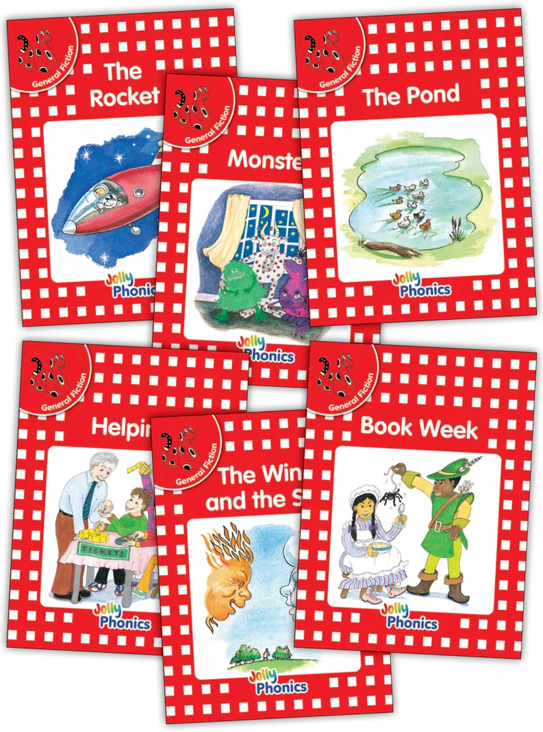 Jolly Phonics Readers Red Level 1 General Fiction