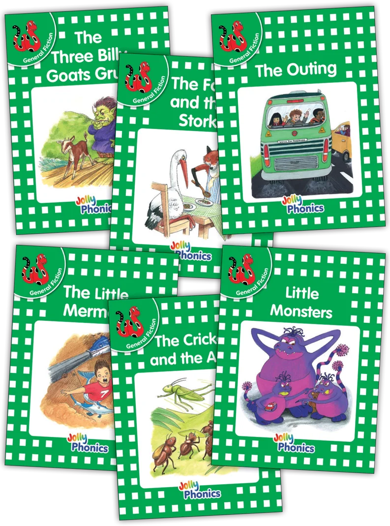 Jolly Phonics Readers Level 3 General Fiction