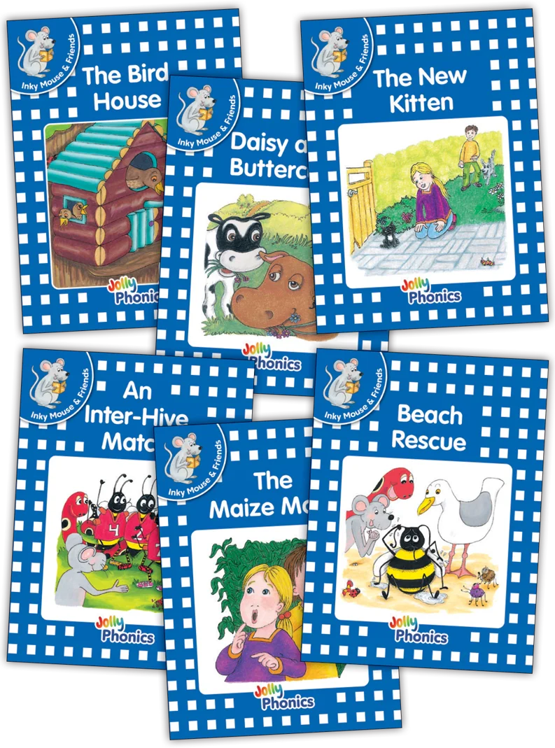 Jolly Phonics Readers Level 4 Inky & Friends