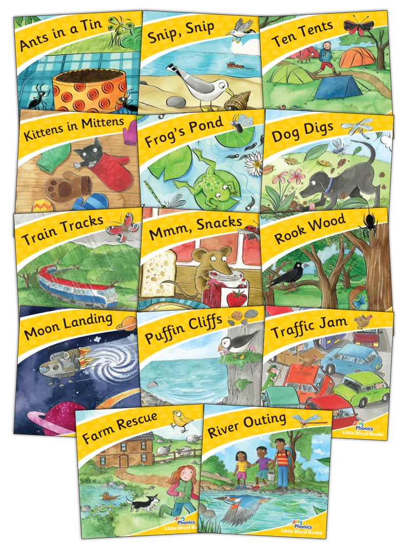 Jolly Phonics Little Word Books