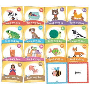 Jolly Phonics Read and See, Pack 1